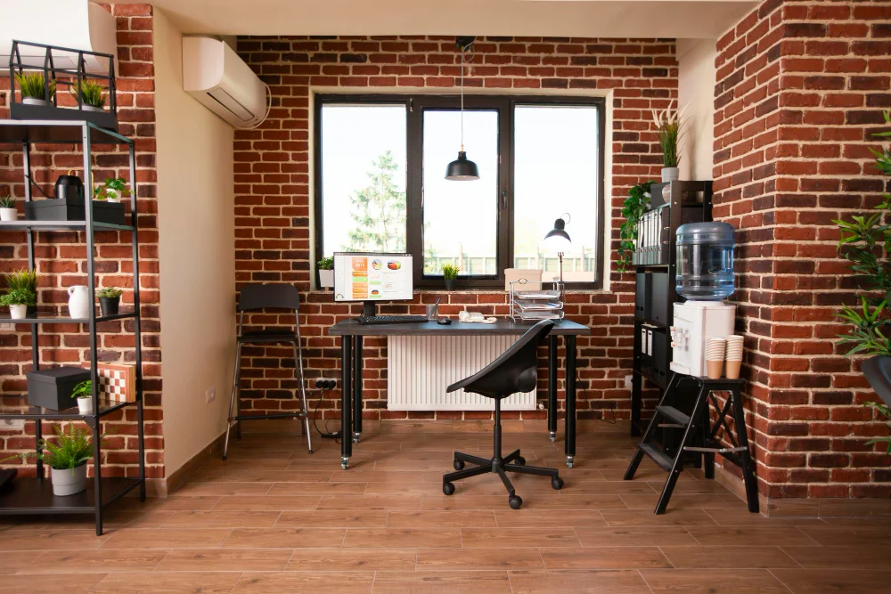Modern Industrial Office Interior Design in Dubai