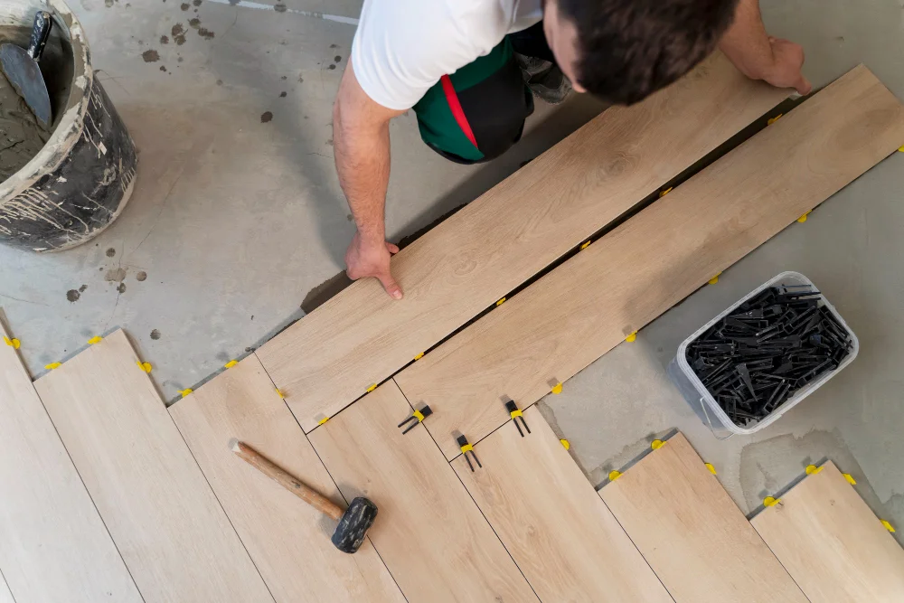 Luxury Wood Flooring Installation in Dubai